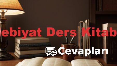 12 Sınıf Edebiyat Ders Kitabı Cevapları