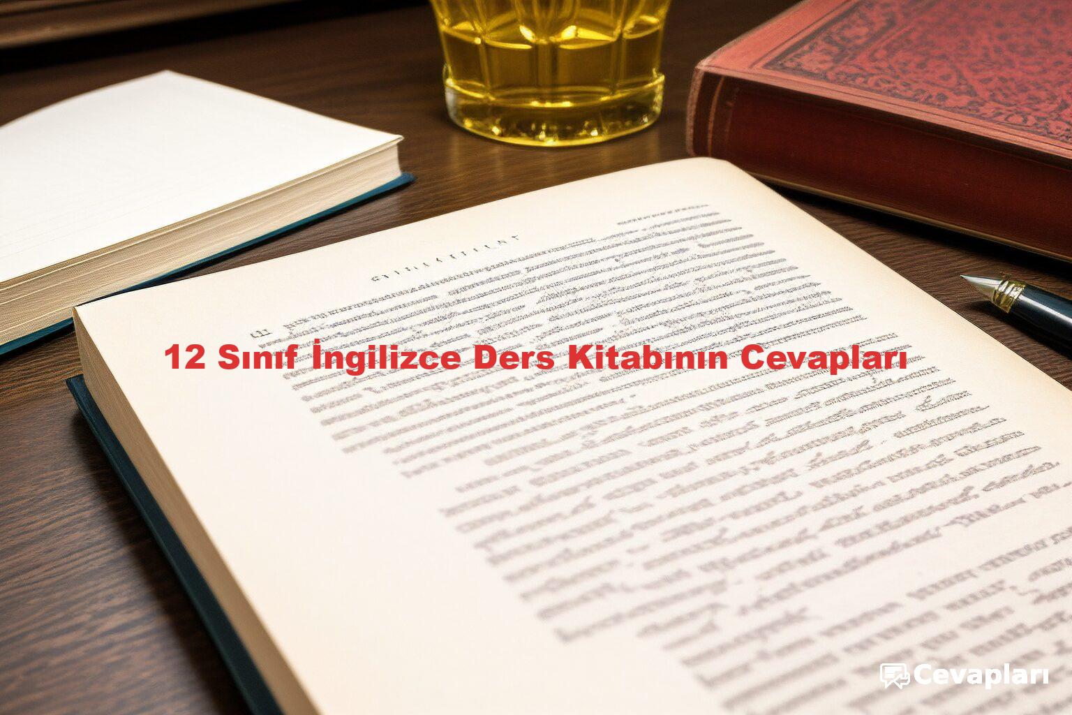 12 Sınıf İngilizce Ders Kitabının Cevapları