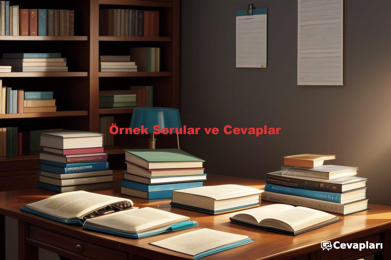 Örnek Sorular ve Cevaplar