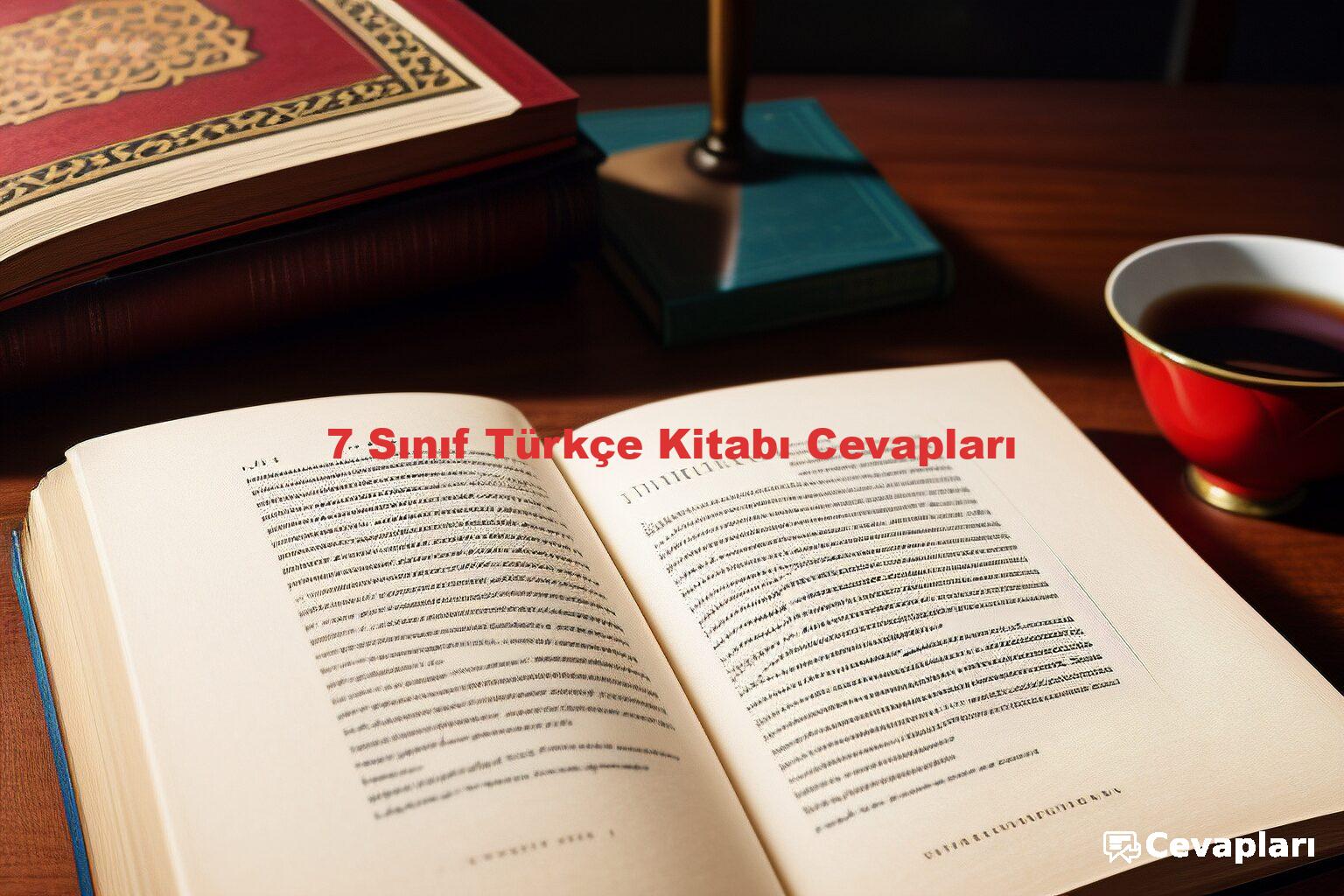 7 Sınıf Türkçe Kitabı Cevapları