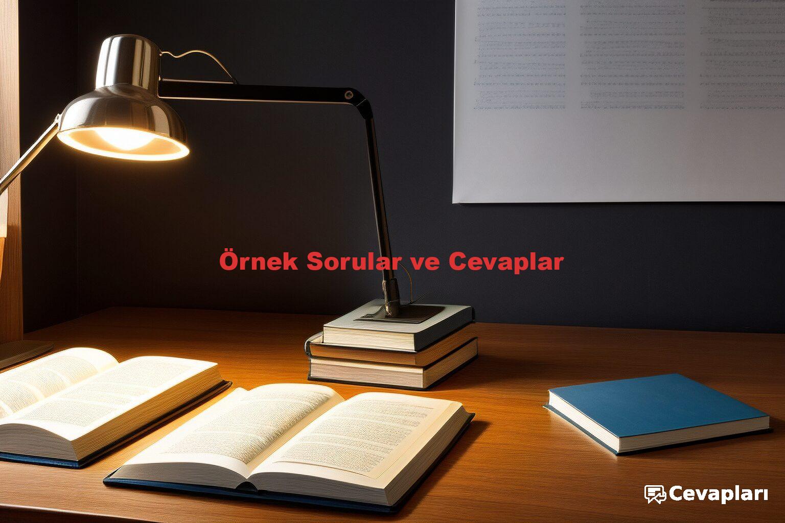 Örnek Sorular ve Cevaplar