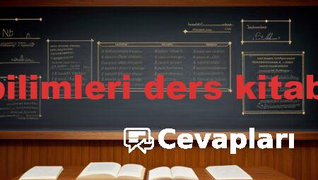 8sınıf fen bilimleri ders kitabı cevapları