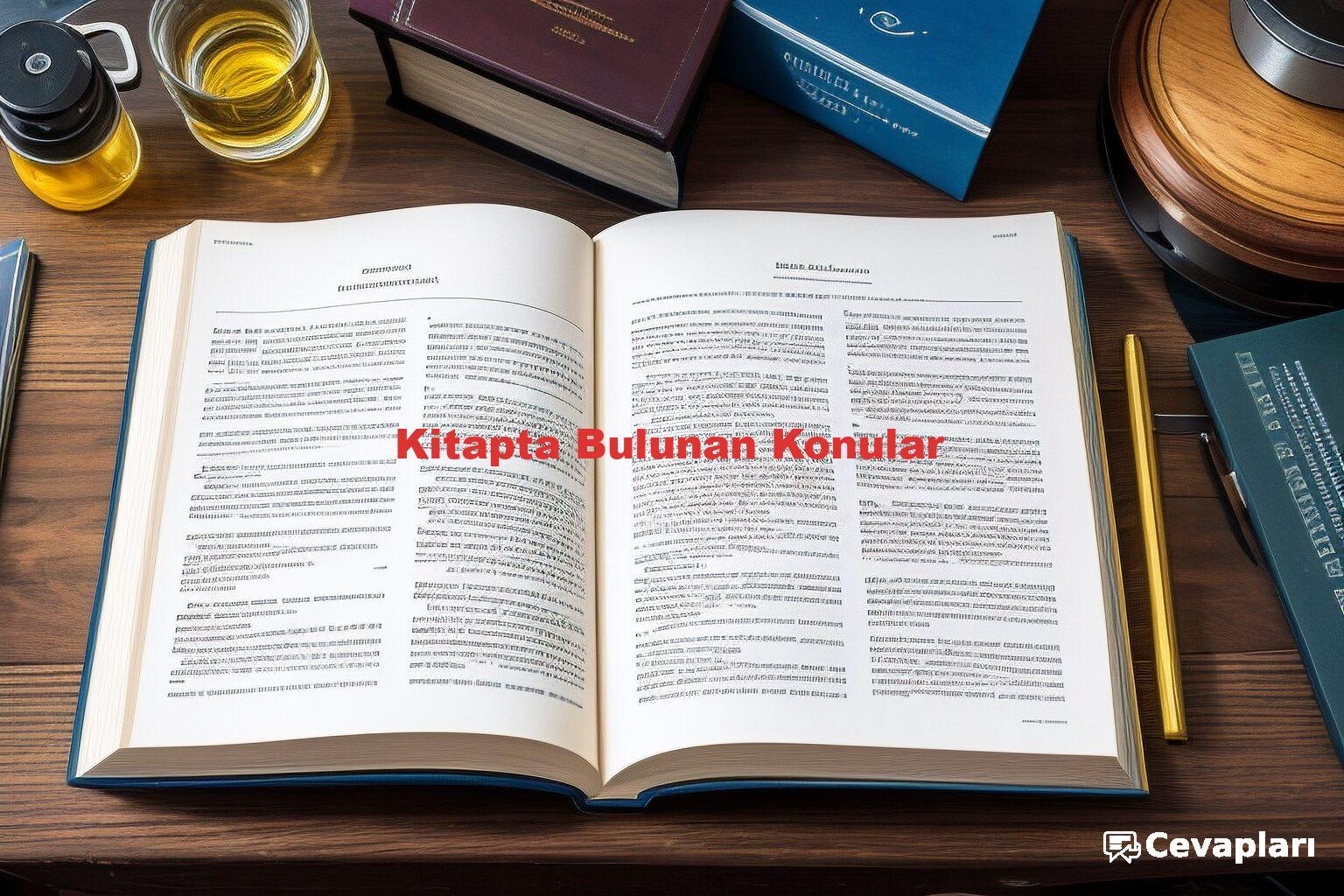 Kitapta Bulunan Konular