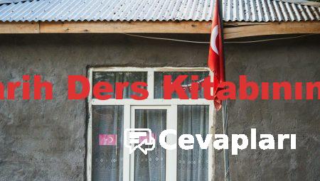 10 Sınıf Tarih Ders Kitabının Cevapları