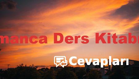 9. Sınıf Almanca Ders Kitabı Cevapları