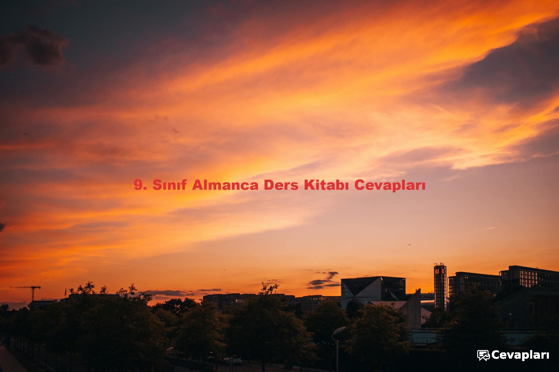 9. Sınıf Almanca Ders Kitabı Cevapları