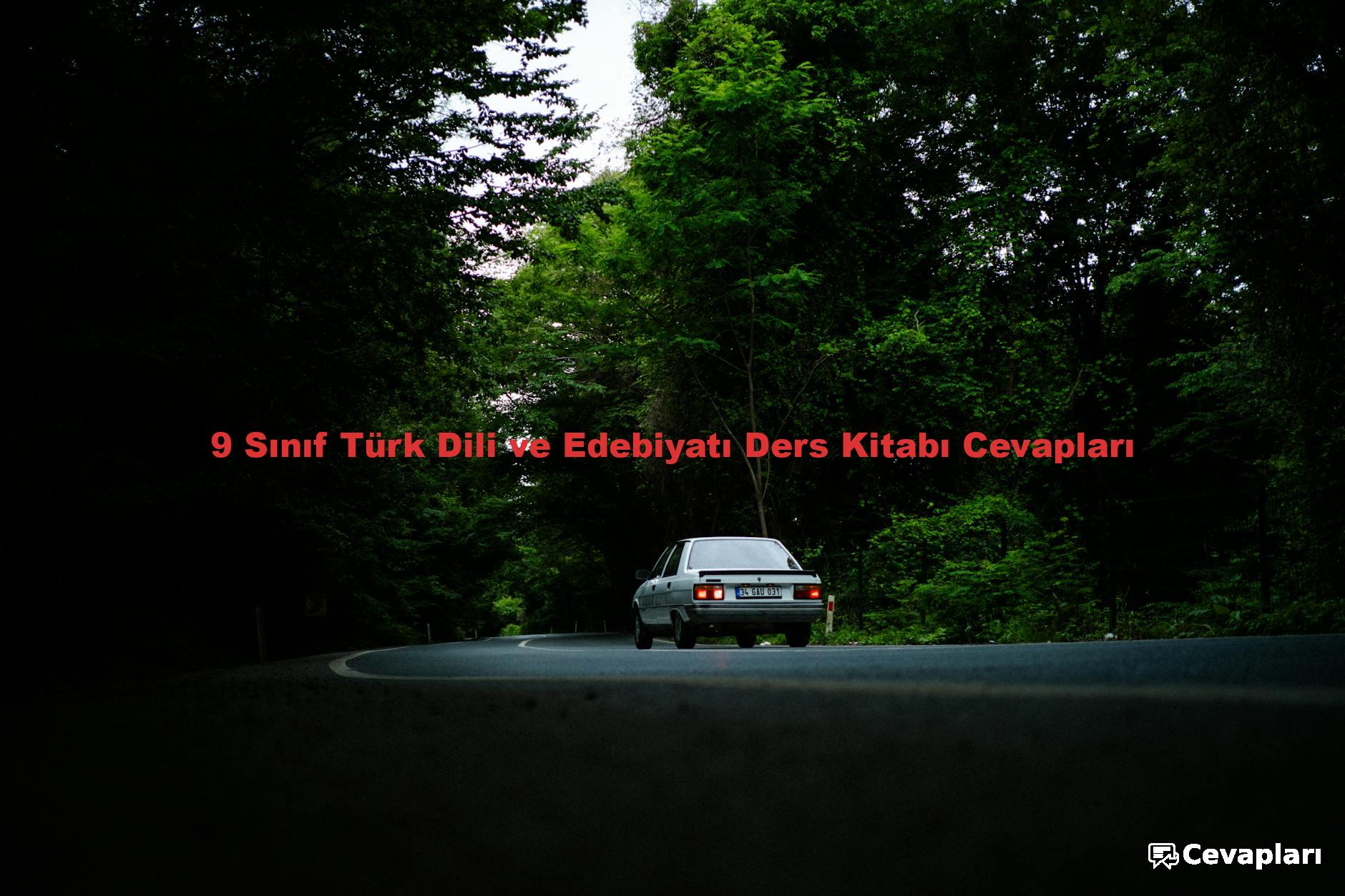 9 Sınıf Türk Dili ve Edebiyatı Ders Kitabı Cevapları