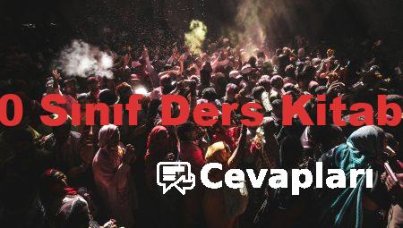 Edebiyat 10 Sınıf Ders Kitabı Cevapları