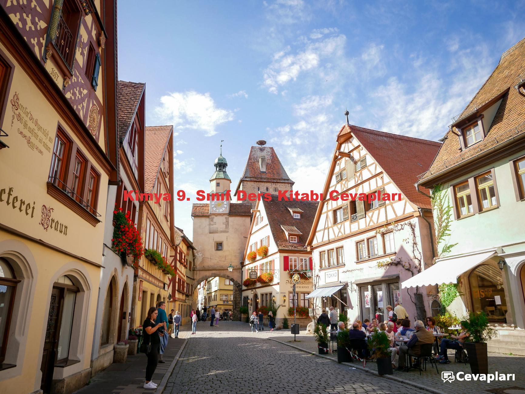 Kimya 9. Sınıf Ders Kitabı Cevapları