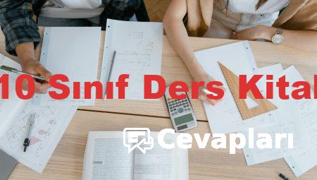 Matematik 10 Sınıf Ders Kitabı Cevapları