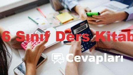 Matematik 6 Sınıf Ders Kitabı Cevapları