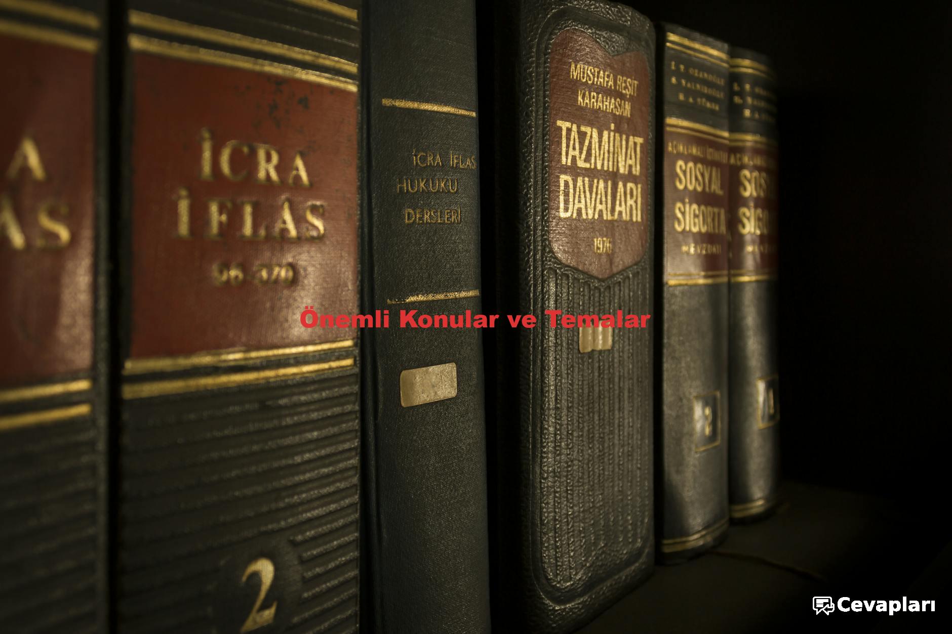 Önemli Konular ve Temalar