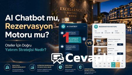 AI Chatbot mu, Rezervasyon Motoru mu? Oteller İçin Doğru Yatırım Stratejisi Nedir?