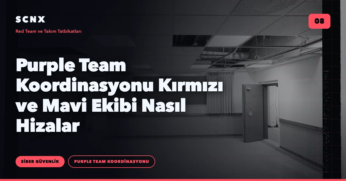 Purple Team Koordinasyonu Kırmızı ve Mavi Ekibi Nasıl Hizalar